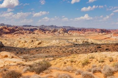 Valley Of Fire, Nevada, USA - September 16 - view of the Valley of Fire landscape