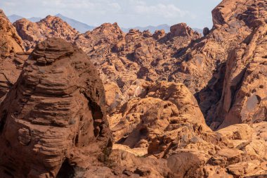 Valley Of Fire, Nevada, USA - September 16 - view of the Valley of Fire landscape
