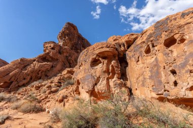 Valley Of Fire, Nevada, USA - September 16 - view of the Valley of Fire landscape