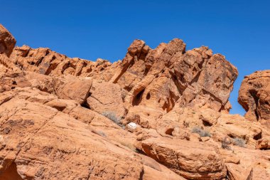 Valley Of Fire, Nevada, USA - September 16 - view of the Valley of Fire landscape