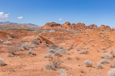 Valley Of Fire, Nevada, USA - September 16 - view of the Valley of Fire landscape