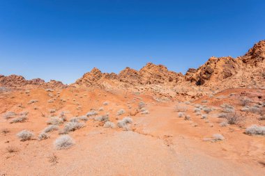 Valley Of Fire, Nevada, USA - September 16 - view of the Valley of Fire landscape