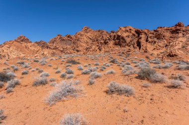 Valley Of Fire, Nevada, USA - September 16 - view of the Valley of Fire landscape