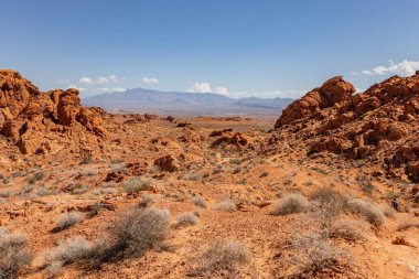 Valley Of Fire, Nevada, USA - September 16 - view of the Valley of Fire landscape