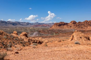 Valley Of Fire, Nevada, USA - September 16 - view of the Valley of Fire landscape