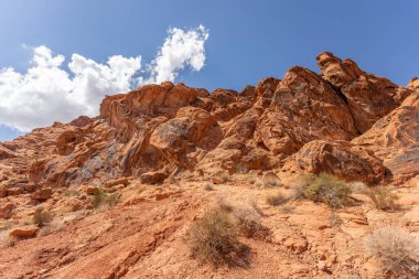 Valley Of Fire, Nevada, USA - September 16 - view of the Valley of Fire landscape