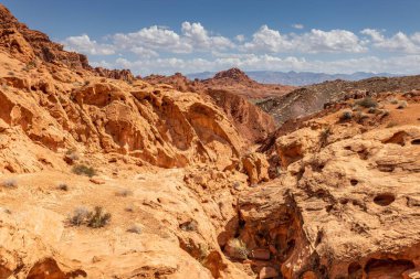 Valley Of Fire, Nevada, USA - September 16 - view of the Valley of Fire landscape