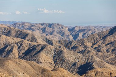 Joshua Tree Ulusal Parkı, Kaliforniya, ABD - 22 Eylül - Joshua Tree Ulusal Parkı manzarası