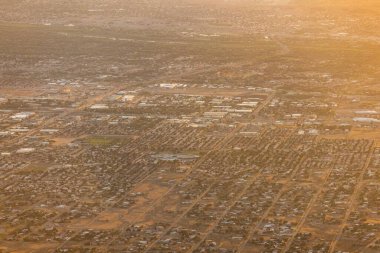 New Mexico, Albuquerque manzaralı Sandia Peak Dağı