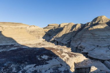 Bisti Badlands, Bisti De-Na-Zin, New Mexico, USA clipart