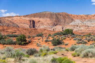 Snow Canyon State Park in Utah, USA clipart