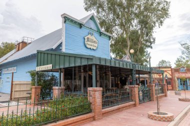 Tucson 'daki Trail Dust Town - Eski Tucson Bölgesi, Arizona, ABD