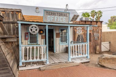 Tucson 'daki Trail Dust Town - Eski Tucson Bölgesi, Arizona, ABD