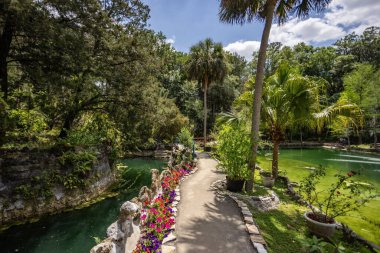 Williston, Florida 'daki Cedar Lakes Ormanı ve Bahçeleri, ABD