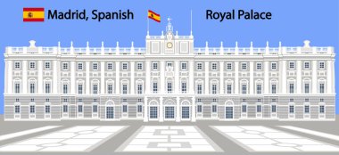 Güney cephesi Madrid Kraliyet Sarayı, İspanya