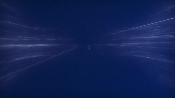 3D以光速飞行的动画 — 图库视频影像