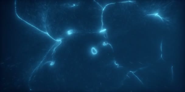 3D带电粒子背景动画 — 图库视频影像