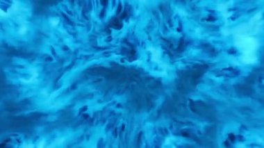 Kuru buz buharı, 3 boyutlu animasyon arkaplan