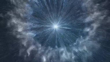 Harnessing zero-point energy, concept animation built from particles