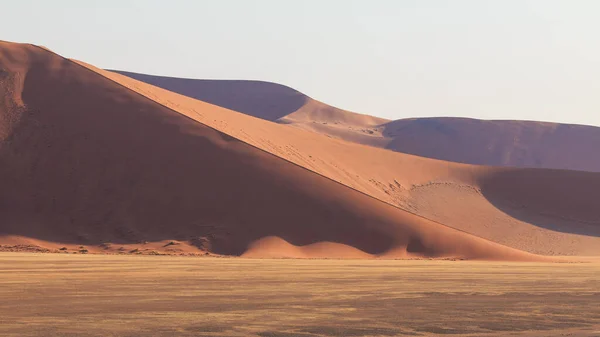 Híres Dűne Namíbia Namib Sivatag Déli Része Namíbiai Namib Naukluft — Stock Fotó