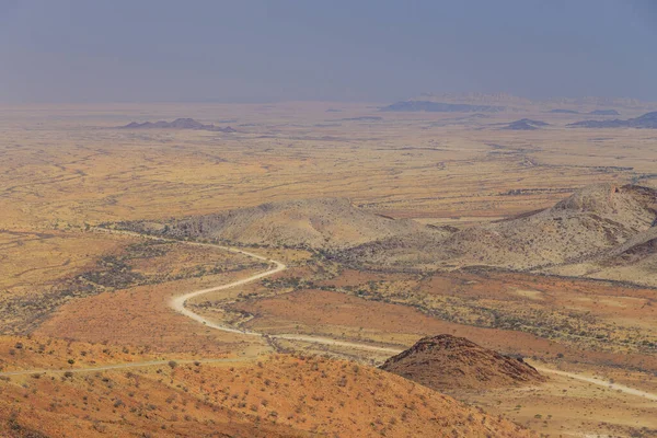 Widok Pustynię Namib Park Narodowy Namib Naukluft Przygoda Eksploracja Afryce — Zdjęcie stockowe