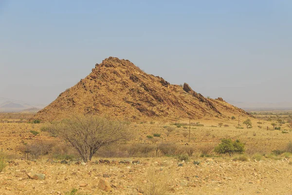 Вид Пустелю Наміб Національний Парк Наміб Науклуфт Пригоди Дослідження Африці — стокове фото