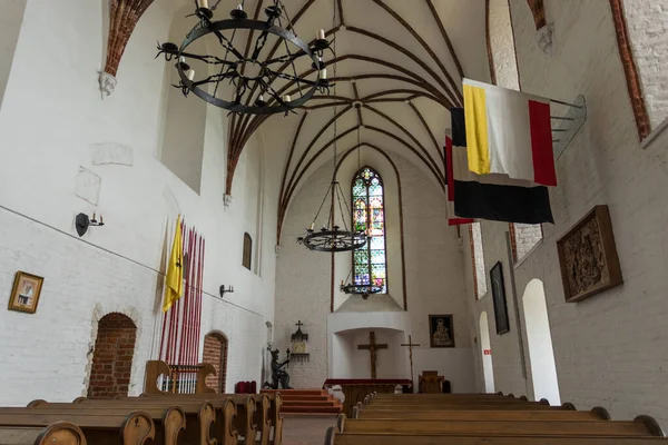 Gniew Polen Juni 2019 Das Innere Der Burgkapelle Gotisches Schloss — Stockfoto