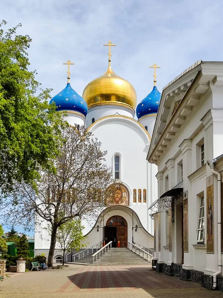 Odessa Ukraine May 2023 Holy Dormition Monastery Orthodox Church Exterior — Stock Photo, Image