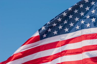Anma Günü için Amerikan bayrağı, 4 Temmuz, Bağımsızlık Günü, Kutlama Konsepti.
