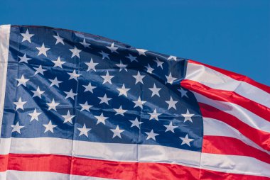 Anma Günü için Amerikan bayrağı, 4 Temmuz, Bağımsızlık Günü, Kutlama Konsepti.