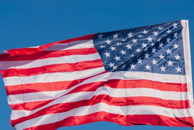 Anma Günü için Amerikan bayrağı, 4 Temmuz, Bağımsızlık Günü, Kutlama Konsepti.