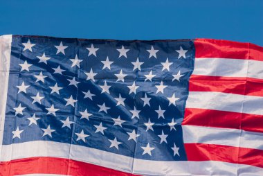 Anma Günü için Amerikan bayrağı, 4 Temmuz, Bağımsızlık Günü, Kutlama Konsepti.