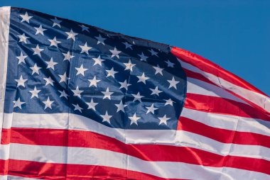 Anma Günü için Amerikan bayrağı, 4 Temmuz, Bağımsızlık Günü, Kutlama Konsepti.
