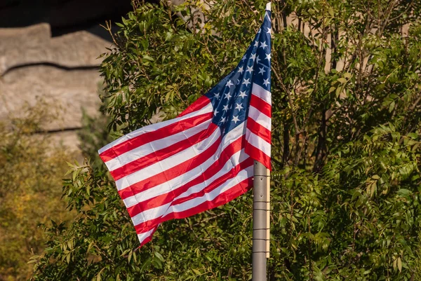 stock image American flag for Memorial Day, 4th of July, Independence Day, Celebration Concept.