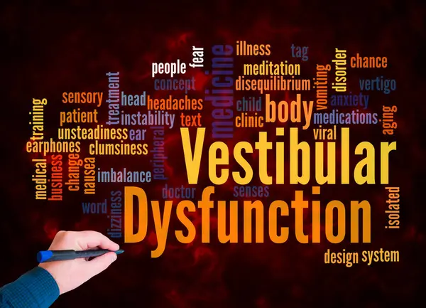 VESTIBULAR DYSFUNCTION kavramına sahip Kelime Bulutu sadece metin ile oluşturulur.