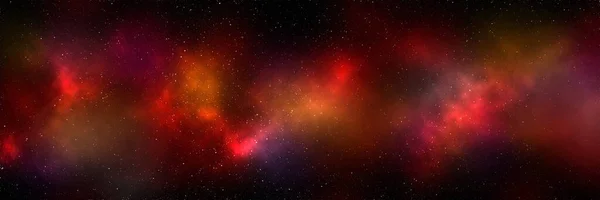 นหล งอวกาศท ความหวาดกล วและดวงดาวท องแสง กรวาลท สมจร งและเนบ วลาส กาแล — ภาพถ่ายสต็อก