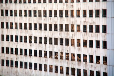 Hong Kong binalarının manzarası. Yüksek kalite fotoğraf