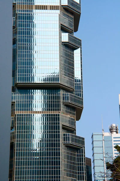 Vista Los Edificios Hong Kong Foto Alta Calidad —  Fotos de Stock