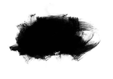 Siyah grafik renk yamaları fırça darbeleri arka plan tasarım ögesini etkiler 