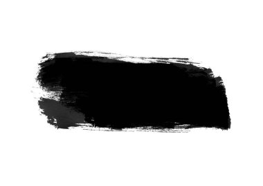 Siyah grafik renk fırça darbeleri arka plan tasarım ögesi efekti 