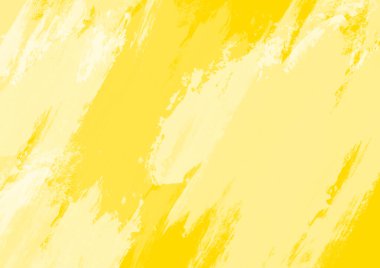 Tasarım ögesi için sarı renk arkaplan fırçası tasarımı vuruşları efekti