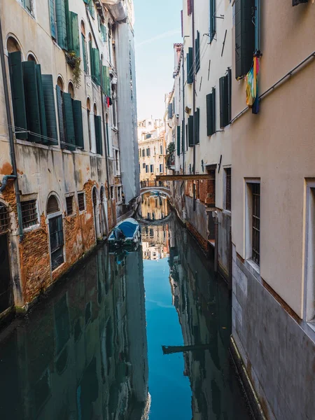 View Canal City Venice Italy Tourism Concept — Foto de Stock