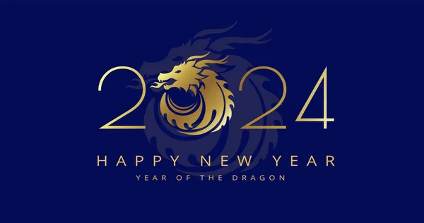 2024 Mutlu Ejderha Yılları lüks geçmişi. Ejder 2024 'ün Noel ve Çin Yeni Yılı için altın tasarım tebrik kartları ve sosyal medya afişleri