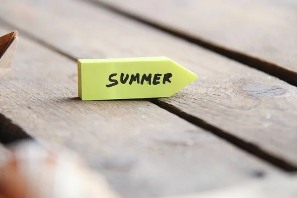 여름의 창의적 아이디어 계절의 긴장을 — 스톡 사진