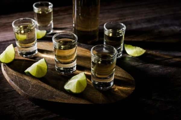 Tequila Mexicana Con Cal Sal México — Foto de Stock