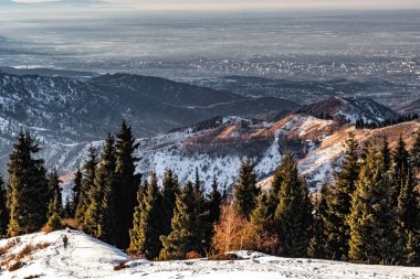 Şehrin güzel manzarası