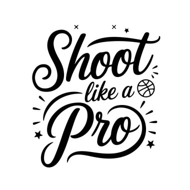 Profesyonel gibi ateş et. Beyaz Arkaplanda Vektör Tasarımı İzole Edildi