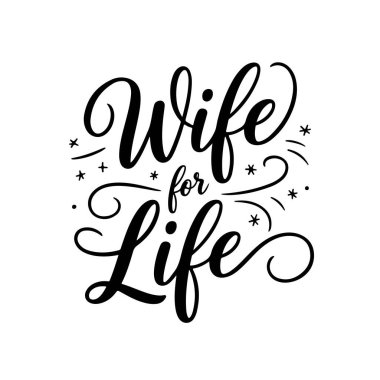 Ömür boyu eş. Beyaz Arkaplanda Vektör Tasarımı İzole Edildi