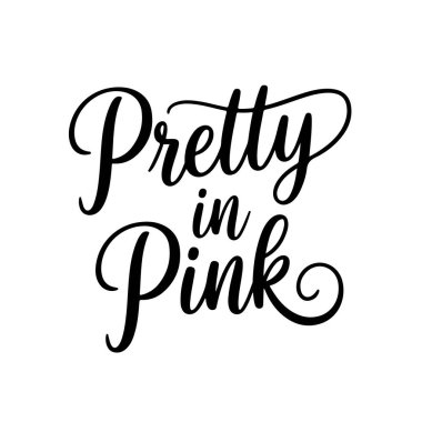 Pembe içinde güzel. Baby Girl Beyaz Arkaplanda İzole Edilmiş Vektör Tasarımı