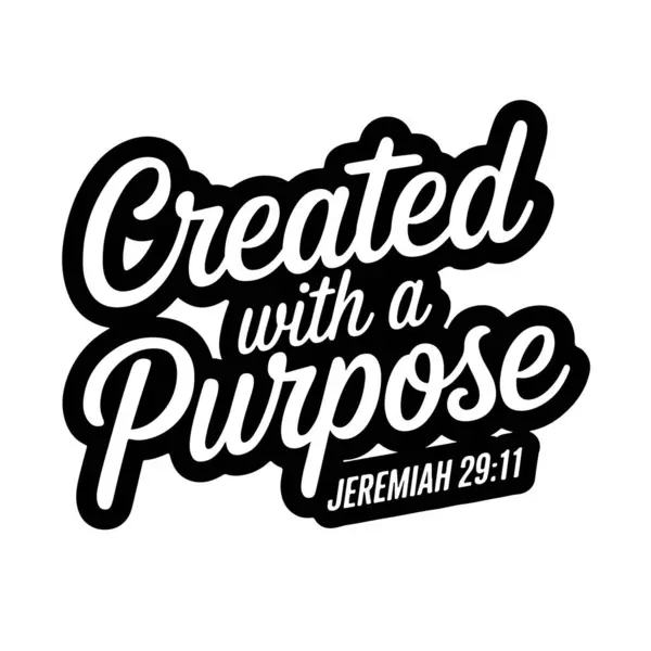 Jeremiah 'ın 29: 11' de yarattığı İncil Ayet Vektör Tasarımı Beyaz Arkaplanda İzole Edildi